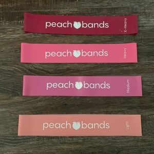 ❤️Peach Bands (Resistance Bands) Latex❤️